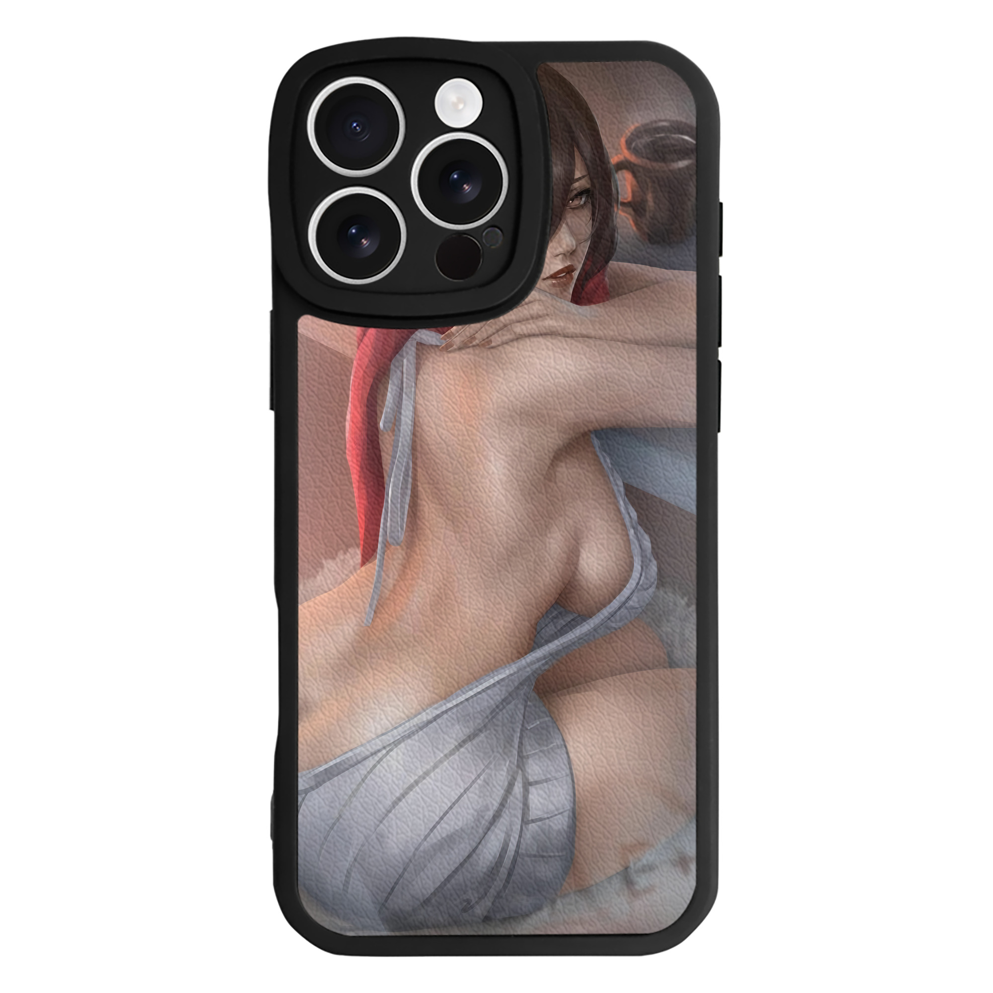 （画像用） 進撃の巨人 Attack on Titan 【iPhone 16シリーズ対応】シリコンスマホケース（レザー調） 材質：シリコン
